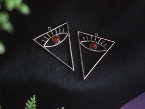 flash bijou n°5 boucles d'oreilles kurapika