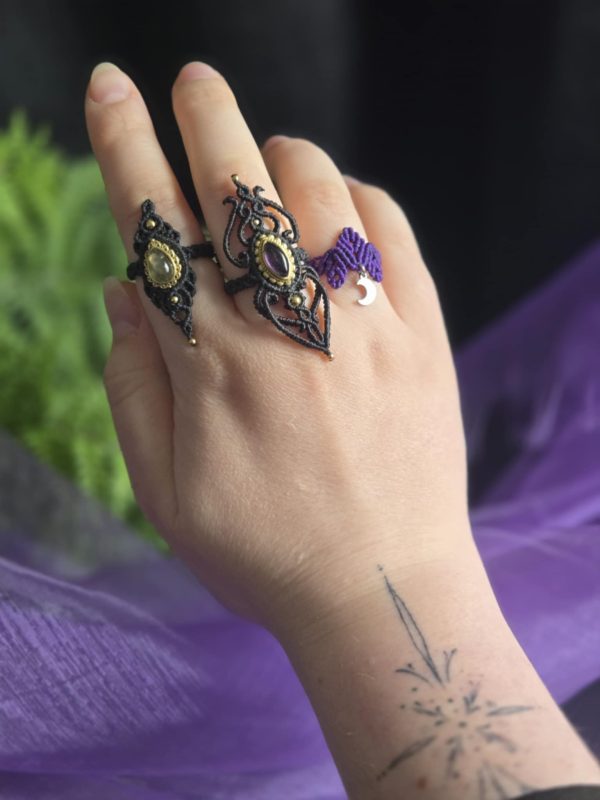 demeter bague elfique personnalisable