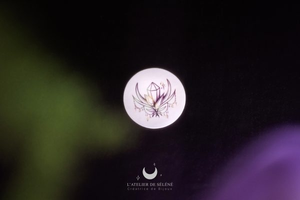 sticker "crystal moon"