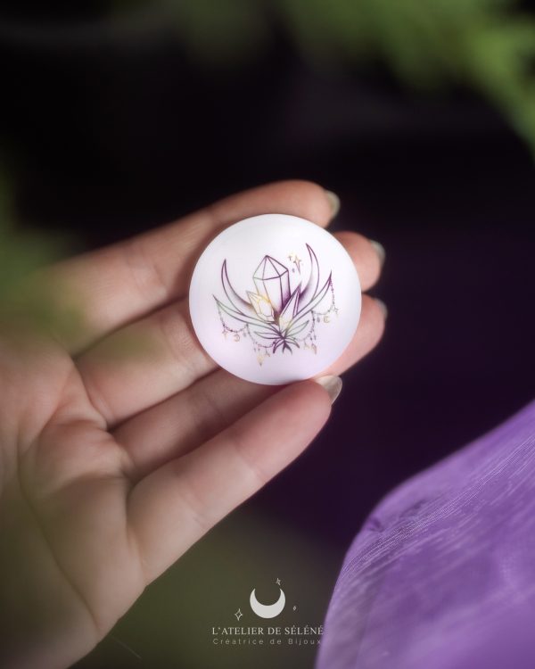sticker "crystal moon"