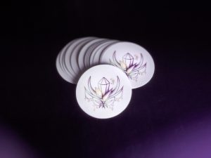 sticker "crystal moon"