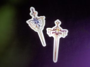 sticker "magic swords"