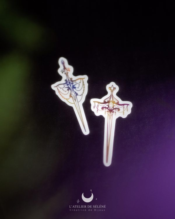 sticker "magic swords"