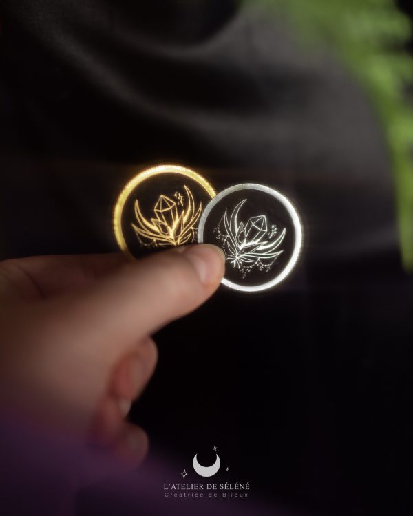 sticker métallisé "cristaux magiques" (copie)