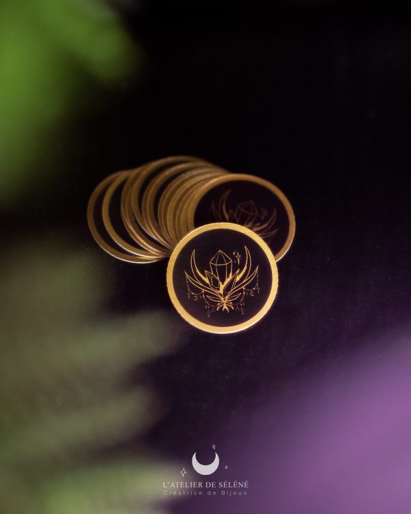 sticker métallisé "cristaux magiques" (copie)