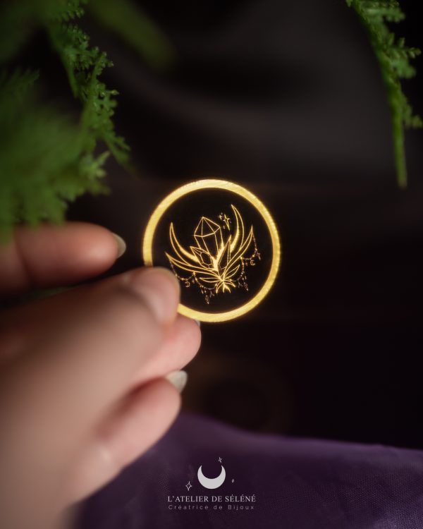 sticker métallisé "cristaux magiques" (copie)