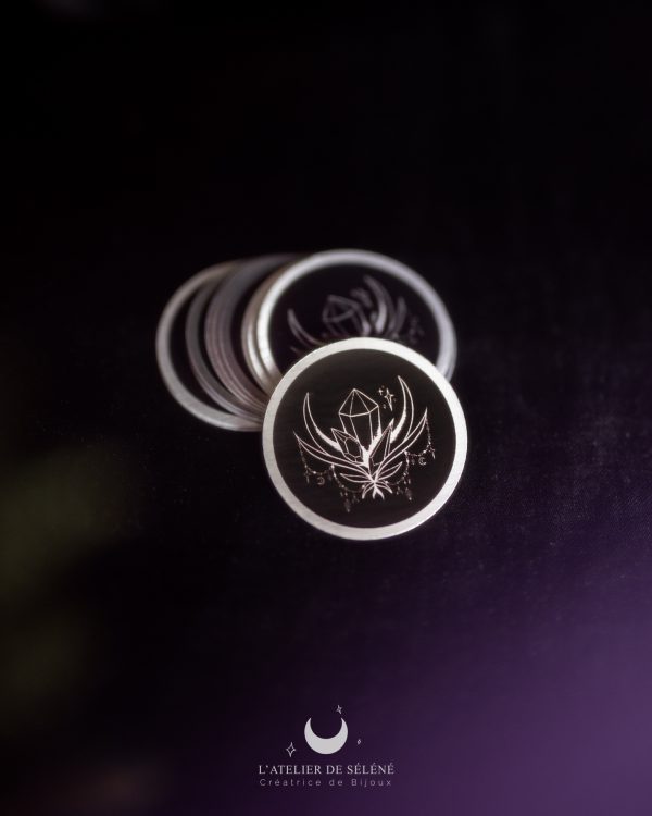 sticker métallisé "cristaux magiques" (copie)