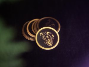 Sticker métallisé "Magic flowers"