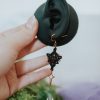 ♣ boucles d'oreilles elfiques asymétriques