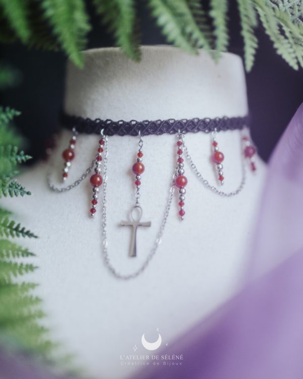 tefnet ras de cou pluie de perle