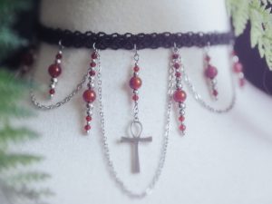 tefnet ras de cou pluie de perle