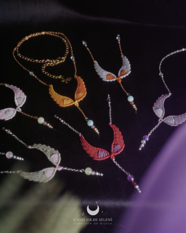 charmix collier ailes de fées