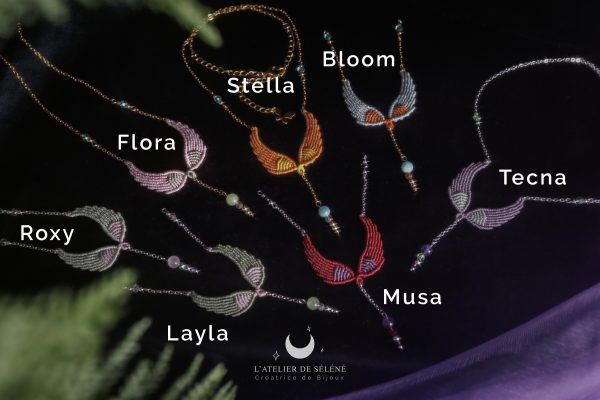 charmix collier ailes de fées