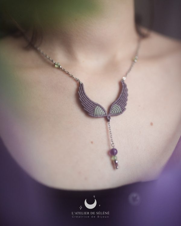 charmix collier ailes de fées