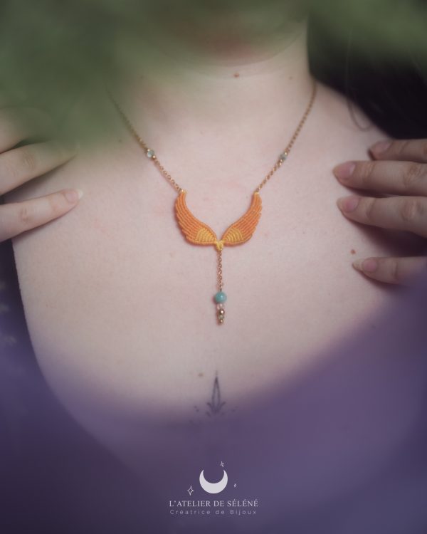 charmix collier ailes de fées