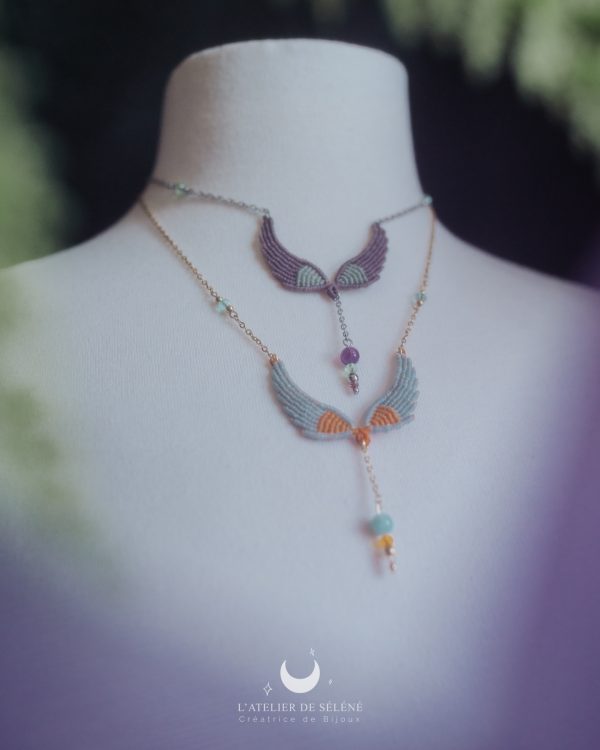 charmix collier ailes de fées