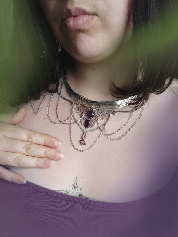 tecna torque plastron lila & vert pastel