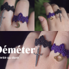 demeter bague elfique personnalisable
