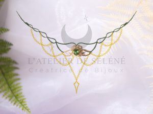 ♦ Flash bijou n°4 - Collier cœur ailé