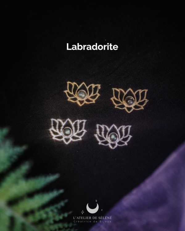 lakshmi ras de cou / diadème avec un lotus