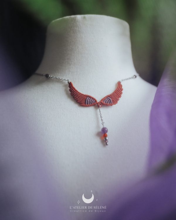 charmix collier ailes de fées