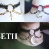 choker fait main personnalisable avec des grosses chaines