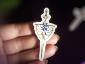 sticker "magic swords"