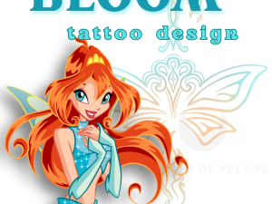 BLOOM - Winx tattoo design (épée)