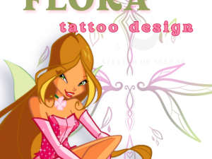 FLORA - Winx tattoo design (épée)